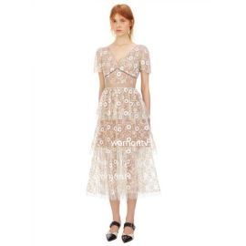 Floral Lace Dress by Self Portrait  at Self Portrait